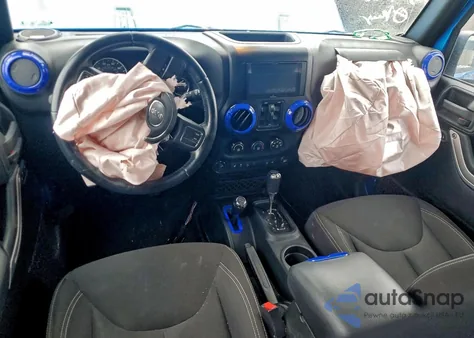 2016 Jeep Wrangler Unlimited Sahara z USA, uszkodzony, nr VIN 1C4BJWEG5GL310295